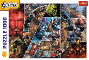 Avengers Heroes palapeli 1000 palaa on Marvelin supersankarit-palapeli. 