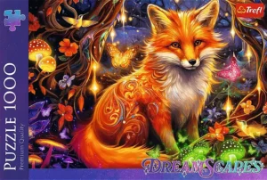 Fairytale Fox palapeli 1000 palaa on Treflin kettupalapeli Premium Plus -laadulla. kettu palapeli
