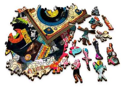 In the World of Music puinen palapeli 500+1 palaa, Trefl'n Wooden puzzle -puupalapelien sarjaa.