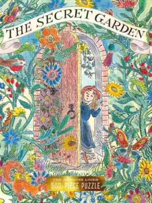 The Secret Garden palapeli 500 palaa on Skittledogin Salainen puutarha -palapeli, jossa on 500 palaa Skittledog