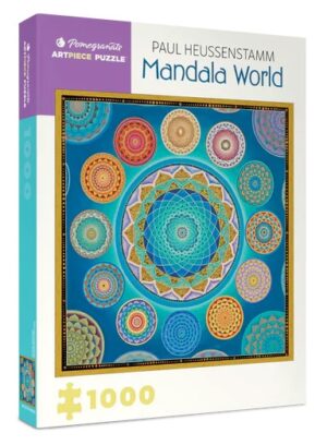 Paul Heussenstamm: Mandala World palapeli 1000 palaa on Pomegranaten taidepalapeli.