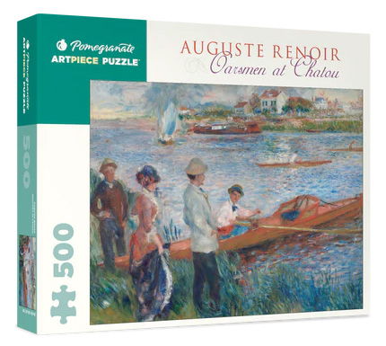 Auguste Renoir: Oarsmen at Chatou palapeli 500 palaa on Pomegranaten Soutajat Chatoussa -taidepalapeli.