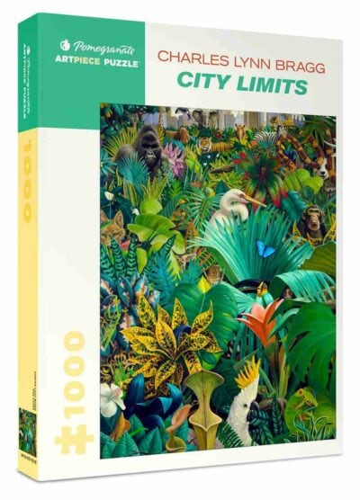 Charles Lynn Bragg: City Limits palapeli 1000 palaa on Pomegranaten taidepalapeli.