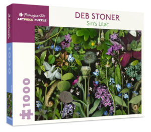 Deb Stoner: Siri's Lilac palapeli 1000 palaa on Pomegranaten kasviaiheinen taidepalapeli.