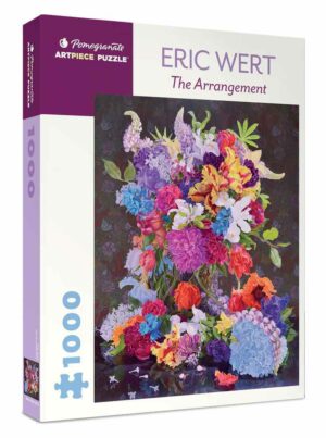Eric Wert: The Arrangement palapeli 1000 palaa on Pomegranaten kukka- ja taidepalapeli.