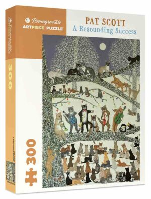 Pat Scott: A Resounding Success palapeli 300 palaa on Pomegranaten taidepalapeli ja kissapalapeli.