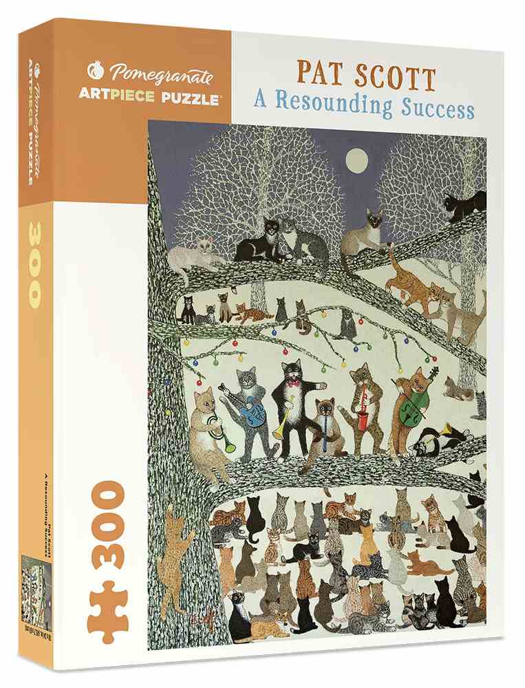 Pat Scott: A Resounding Success palapeli 300 palaa on Pomegranaten taidepalapeli ja kissapalapeli.