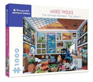 Mike Wilks: The Letter P -palapeli 1000 palaa on Pomegranaten taidepalapeli, joka on Wilks'n The Ultimate Alphabet -sarjaa.