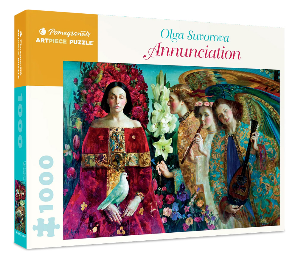 Olga Suvorova: Annunciation palapeli 1000 palaa on Pomegranaten taidepalapeli.