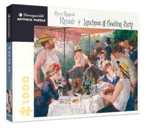 Luncheon of the Boating Party palapeli 1000 palaa on Pomegranaten taidepalapeli, jonka on maalannut Pierre-Auguste Renoir.