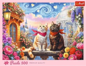 Purrfect Love palapeli 500 palaa on Trefl'n kissapalapeli. 