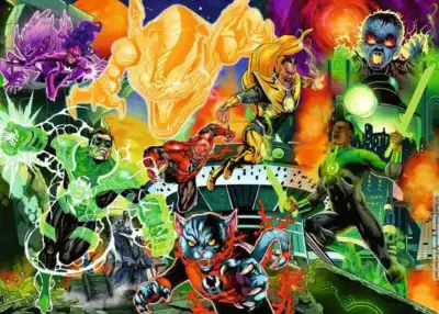 Aquaman palapeli 1000 palaa on Ravensburgerin julkaisema Collector's Edition -palapeli.