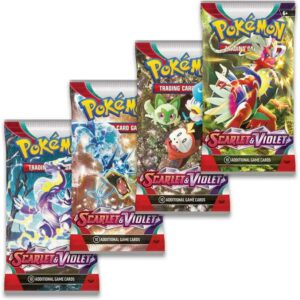 Pokemon Scarlet & Violet 1 - Booster pack sisältää 10 keräilykorttia
