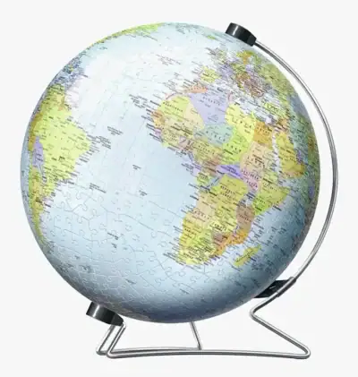 Ravensburger World Globe 3D‑palapeli 540 palaa - Image 2