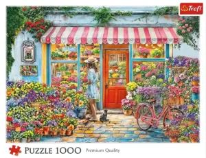 Trefl Flower Shop palapeli 1000 palaa