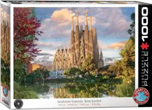 Sagrada Familia, Barcelona on 1000 palan Eurographics palapeli