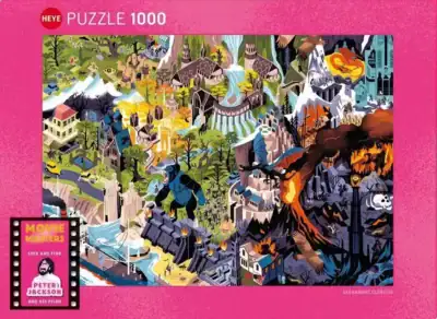 Heye Peter Jackson elokuvapalapeli on 1000 palan seek and find -palapeli, Movie Masters -palapeli