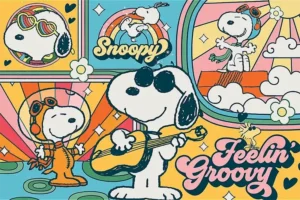 The Funny world of Peanuts palapeli on 300 palan palapeli, joka sopii helppoa ja nopeasti valmistuvaa koottavaa etsivälle.