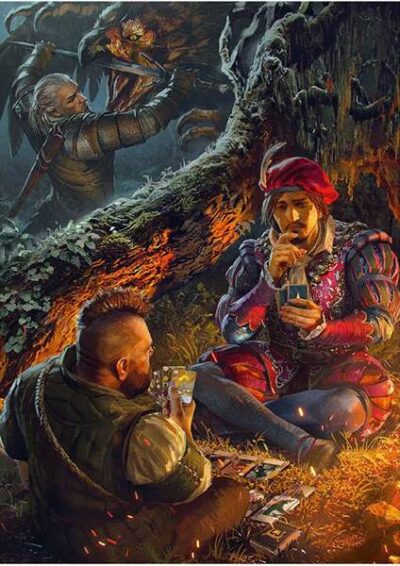 Good Loot The Witcher 10th Anniversary ‑palapelipaketti 10 × 500 palaa