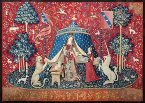 The Lady and the Unicorn on Eurographicsin 1000 palan taidepalapeli