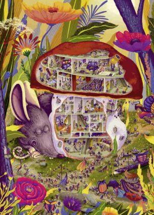 Living Mushroom palapeli on Heyen palapeli Cartoon Triangular ‑sarjasta