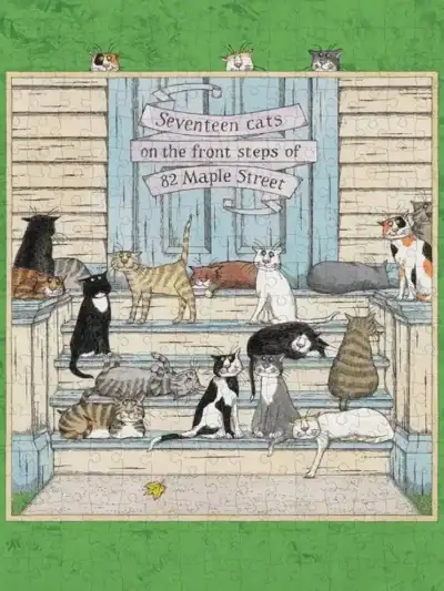 Seventeen Cats on 300 palan taidepalapeli, joka perustuu Edward Goreyn kuvitukseen Seventeen Cats on the Front Steps of 82 Maple Street kissat palapeli