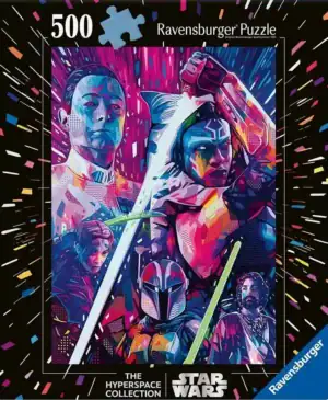 Star Wars: Ahsoka on 500 palan palapeli, joka kuuluu Ravensburgerin XXL Pieces ‑sarjaan.