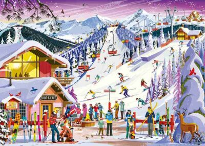 Ravensburger To the Rhythm of the Slopes palapeli 1000 palaa - Image 2
