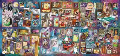 Disney Greatest collection vol 2 on 9000 palan Disney palapeli Disney faneille, jaettu 6 x 1500 palan pusseihin