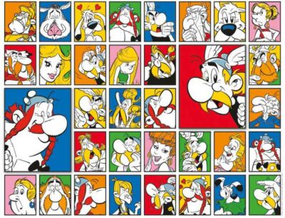 Portraits – Asterix on 2000 palan palapeli, jonka aiheena on Asterix‑sarjakuvista tutut hahmot muotokuvina. Valmistaja Nathan.