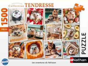 Hedgehog Adventures on 1500 palan palapeli, jonka aiheena on yksityiskohtainen ja humoristinen siiliteemainen eläinkuva