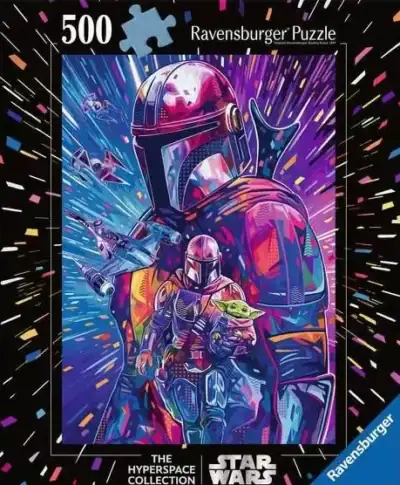 Star Wars: The Mandalorian on 500 palan palapeli, joka kuuluu Ravensburgerin XXL Pieces ‑sarjaan.
