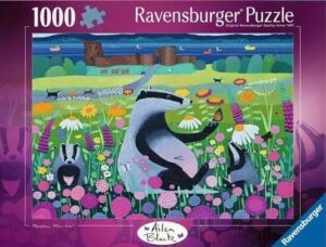 Meadow Mischief on Ravensburgerin 1000 palan palapeli, jonka aiheena on luonto ja villieläinten maailma. Eläinpalapelin on kuvittanut Ailsa Black.