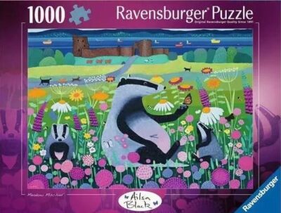 Meadow Mischief on Ravensburgerin 1000 palan palapeli, jonka aiheena on luonto ja villieläinten maailma. Eläinpalapelin on kuvittanut Ailsa Black.