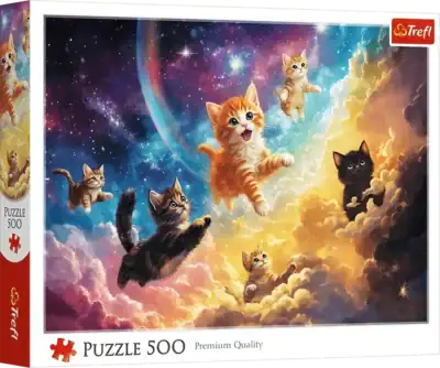 Space Kittens on 500 palan palapeli, jossa joukko iloisia kissoja seikkailee avaruudessa