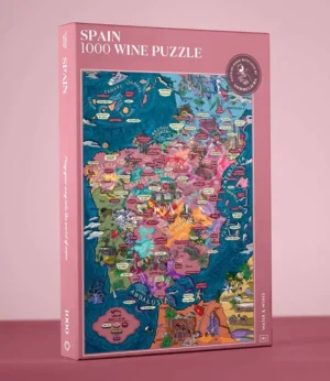 Water & Wines Spain palapeli 1000 palaa Wine Puzzle: Espanjan viinipalapeli on sommelierien asiantuntevasti kuratoima palapeli