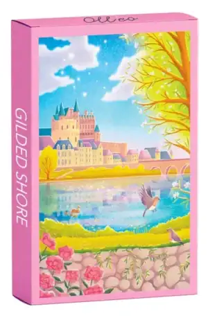 Olleo Gilded Shore minipalapeli 99 palaa on kuvittanut Cindy Tardiou.