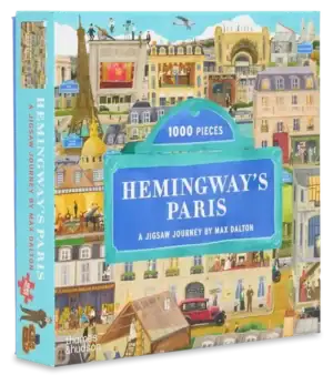 Hemingway’s Paris on upea 1000 palan Thames & Hudson palapeli, joka vie sinut 1920-luvun Pariisiin kirjat palapeli