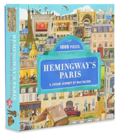 Hemingway’s Paris on upea 1000 palan Thames & Hudson palapeli, joka vie sinut 1920-luvun Pariisiin kirjat palapeli