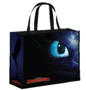 Virallisesti lisensoitu How to Train Your Dragon -kestokassi, jossa seikkailee suosittu Toothless-lohikäärme.