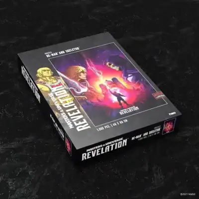 Revelation He‑Man & Skeletor -palapeli tuo yhteen sarjan ikoniset hahmot He‑Manin ja Skeletorin.