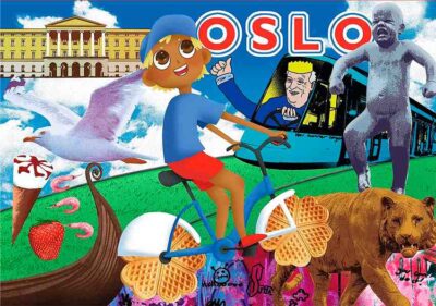 Ravensburger The Tourist, Oslo palapeli 1000 palaa - Image 2