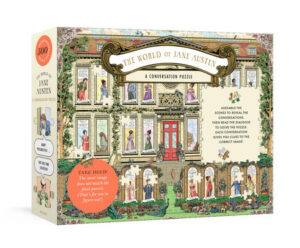 The World of Jane Austen – Conversation Puzzle ei ole tavallinen 500 palan palapeli, vaan sisältää oivaltavan “palapeli + peli” -idean.