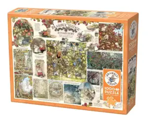 Cobble Hill Brambly Hedge Autumn Story palapeli 1000 palaa perustuu Jill Barklemin rakastettuun Brambly Hedge -kuvitusmaailmaan.