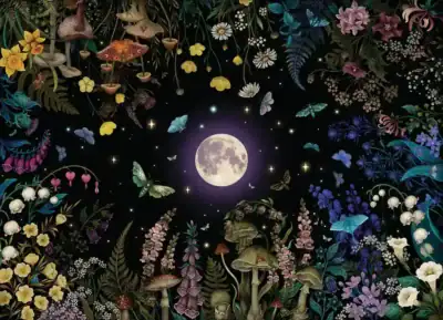 Cobble Hill: Night Garden palapeli 500 palaa - Image 2