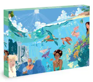 Reef Life palapeli 1000 palaa on Olleo Puzzles -palapelibrändin valmistama.