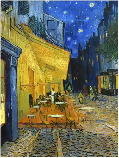 Pomegranate: Vincent van Gogh: Terrace of a Café at Night palapeli 500 palaa - Image 2