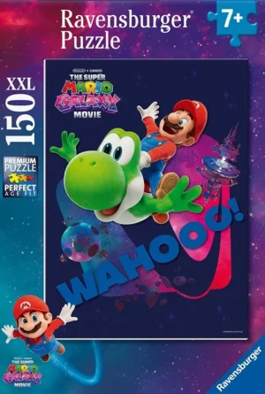 Super Mario Power -palapeli on 150 palan XXL‑palainen palapeli, joka perustuu Super Mario Galaxy ‑elokuvan maailmaan.