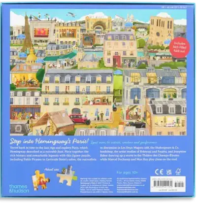 Thames & Hudson: Hemingway’s Paris palapeli 1000 palaa - Image 3