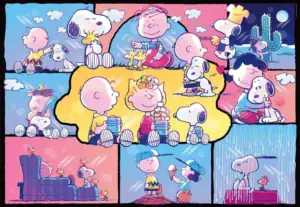 Clementoni Peanuts palapeli 1000 palaa – Snoopy palapeli